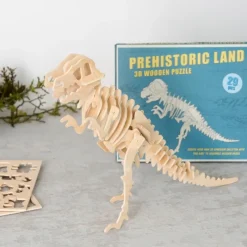 Rex London 3D wooden puzzle - Tyrannosaurus New