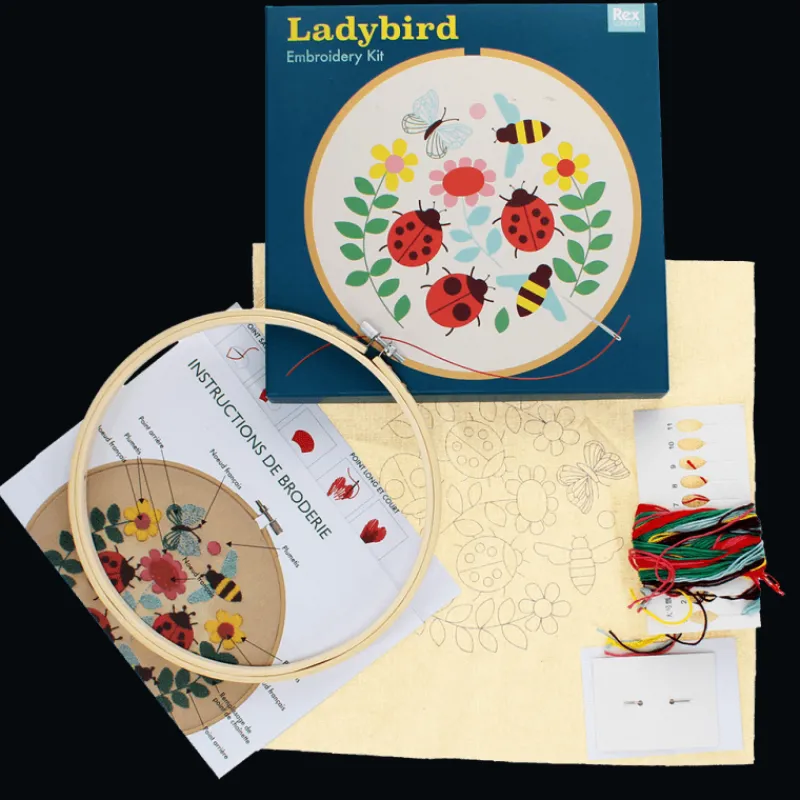 Rex London Embroidery kit - Ladybird Outlet