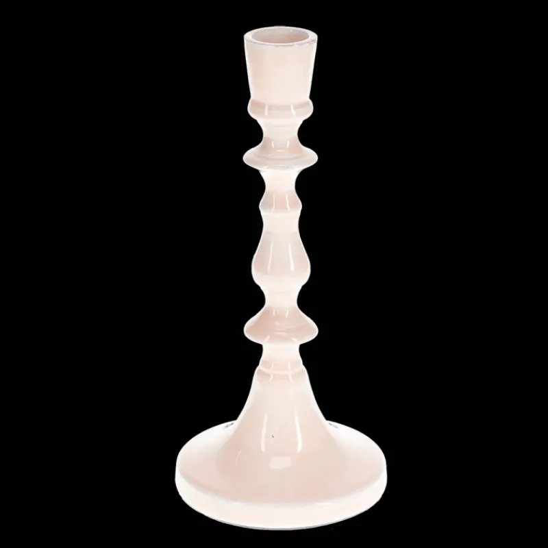 Rex London Enamel candlestick (19cm) - Soft pink Fashion