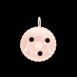 Rex London Enamel chamberstick candle holder - Soft pink Fashion