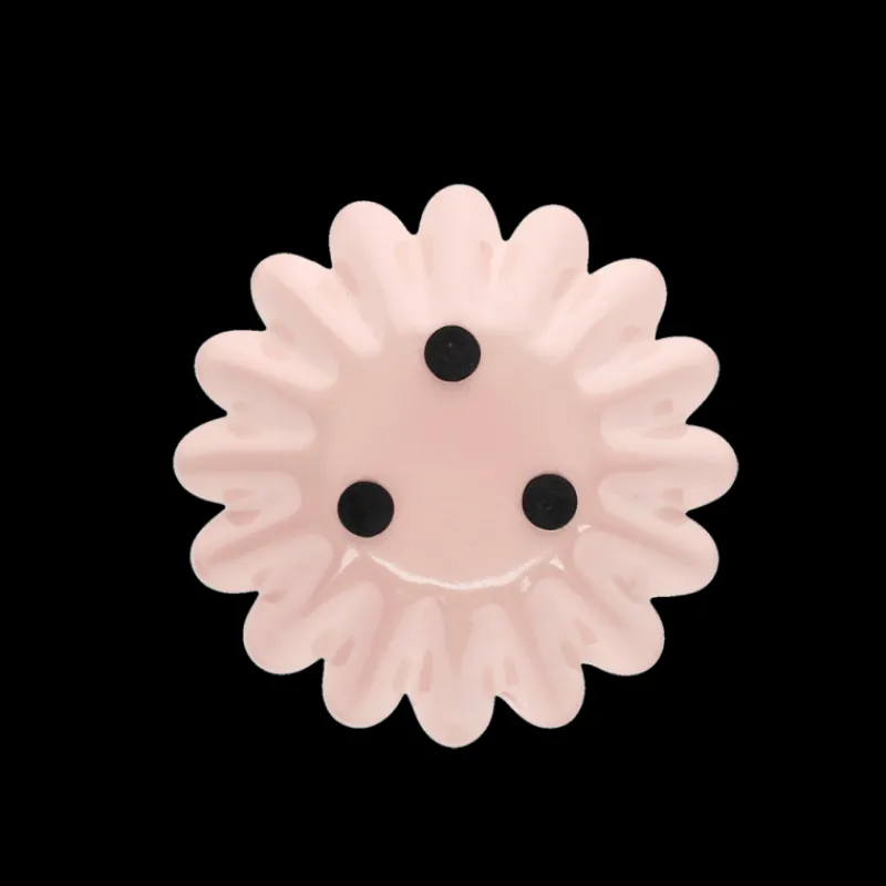 Rex London Enamel cupped flower candle holder - Soft pink Discount