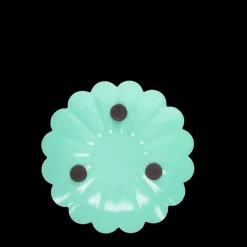 Rex London Enamel flat flower candle holder - Aqua Discount