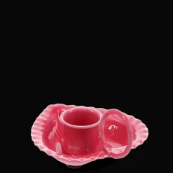 Rex London Enamel heart-shaped candle holder - Vibrant pink Online