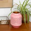 Rex London Enamel tealight lantern - Pink Discount