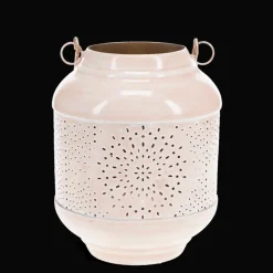 Rex London Enamel tealight lantern - Soft pink Best