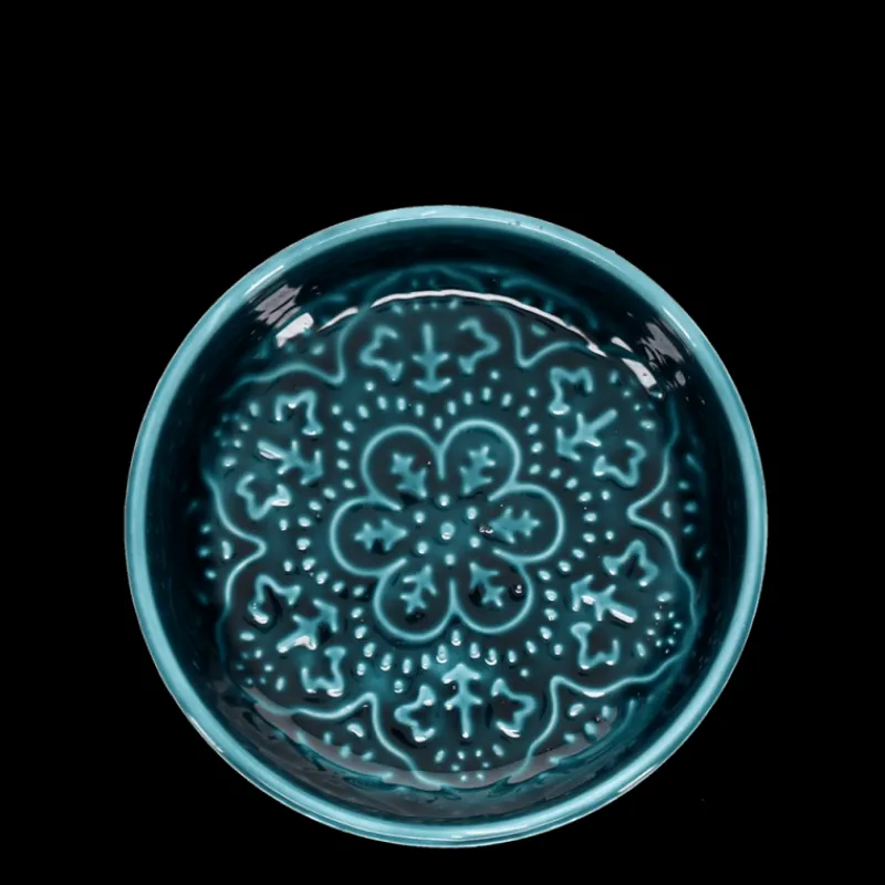 Rex London Enamel trinket dish - Blue Discount