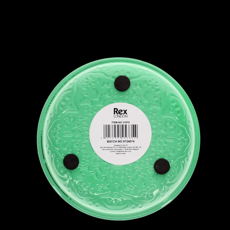 Rex London Enamel trinket dish - Green. New
