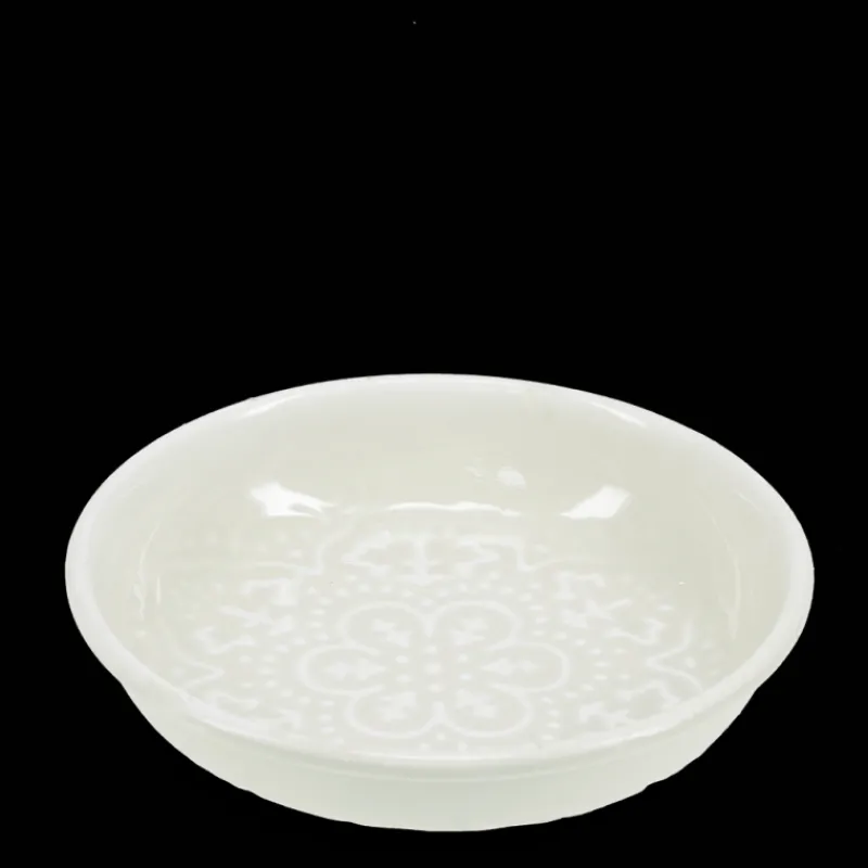 Rex London Enamel trinket dish - Light Grey Clearance
