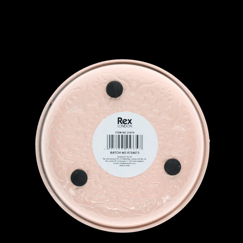 Rex London Enamel trinket dish - Soft pink Sale