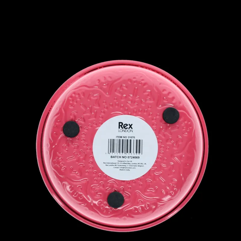 Rex London Enamel trinket dish - Vibrant pink Outlet