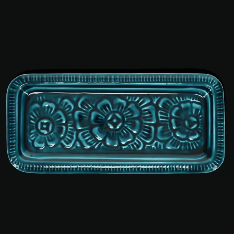 Rex London Enamel trinket tray - Blue Discount