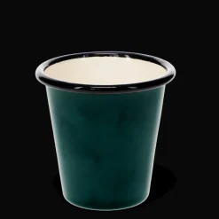 Rex London Enamel tumbler 300ml - Dark Green Clearance