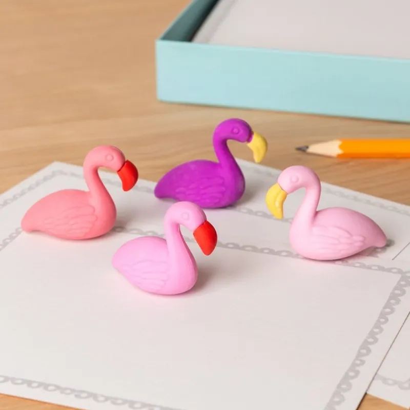 Rex London Erasers (set of 4) - Flamingoes Best