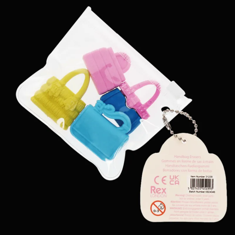 Rex London Erasers (set of 4) - Handbags New