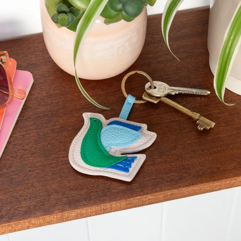 Rex London Faux leather keyring - Bird Fashion