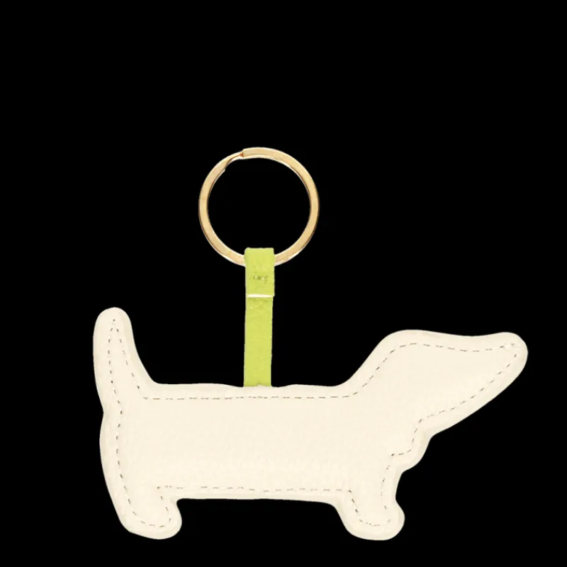 Rex London Faux leather keyring - Sausage Dog Clearance