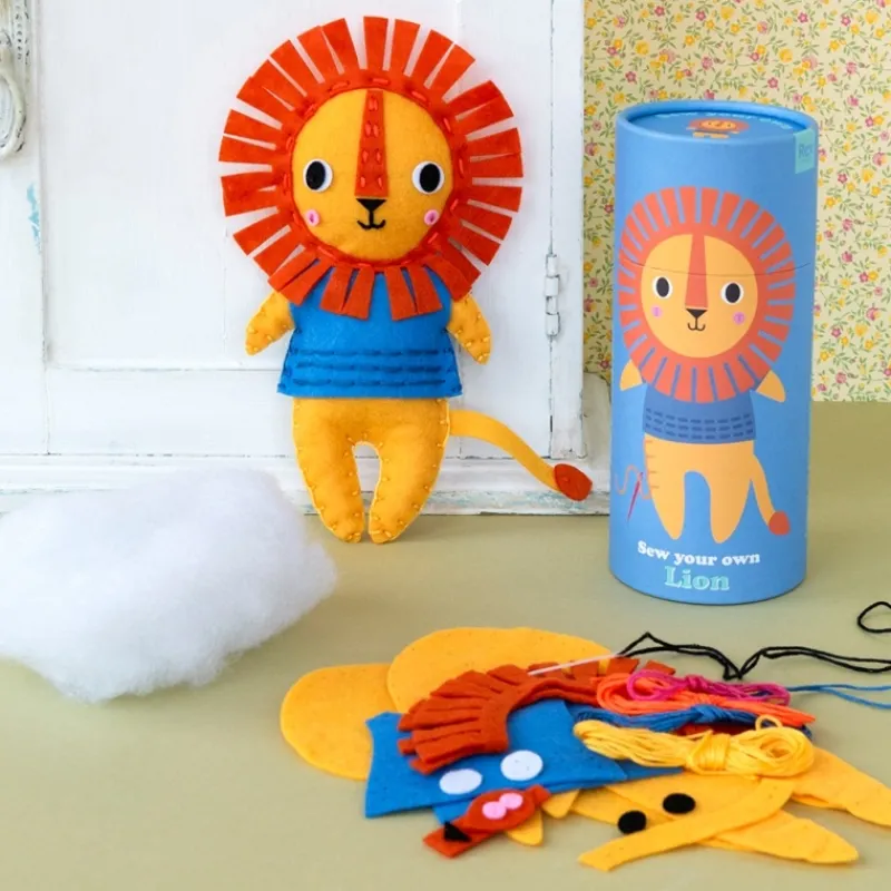Rex London Felt craft kit - sew your own lion Discount