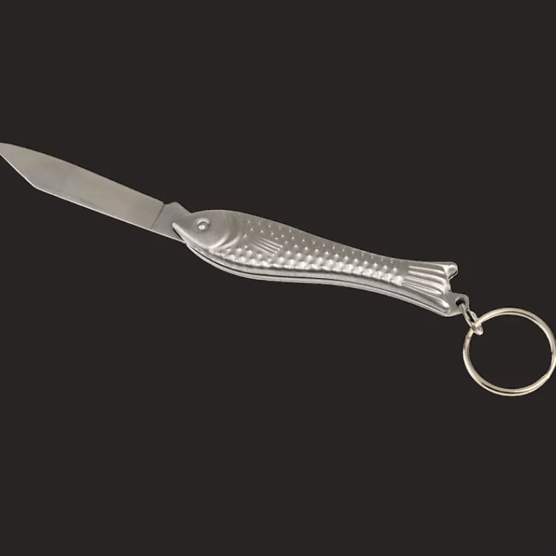 Rex London Fish shaped pocket knife keyring - Spirit of Adventure Hot