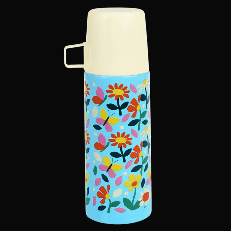 Rex London Flask and cup 350ml - Butterfly Garden Fashion