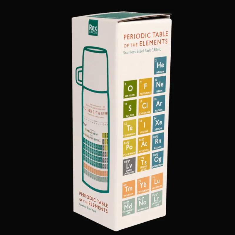 Rex London Flask and cup 350ml - Periodic Table Outlet