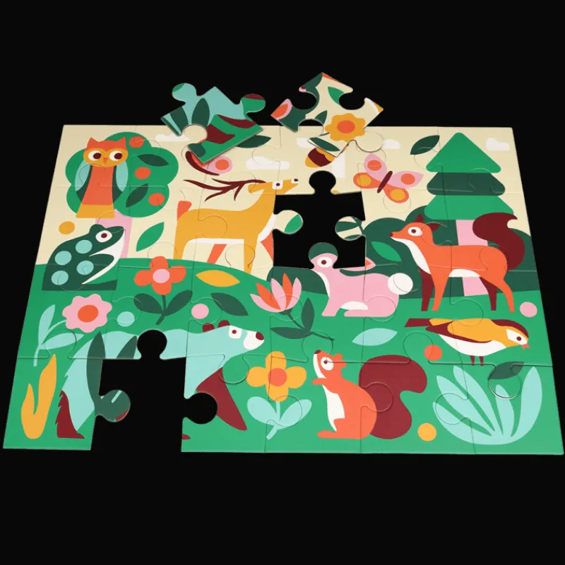 Rex London Floor puzzle (24 pieces) - Woodland Discount