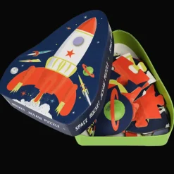 Rex London Floor puzzle - Space Age rocket Hot