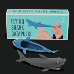 Rex London Flying shark finger catapults (box of 2) Outlet