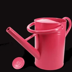 Rex London Galvanised steel watering can 4.5L - Red Clearance