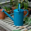 Rex London Galvanised steel watering can 4.5L - Blue Outlet