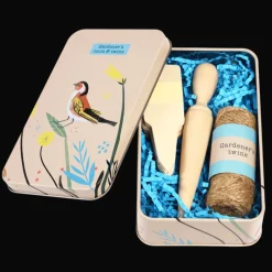 Rex London Gardener's tools and twine in a tin - Your Garden Best