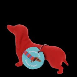 Rex London Giant sausage dog eraser - Red Best