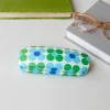 Rex London Glasses case & cleaning cloth - Blue and green Daisy Sale