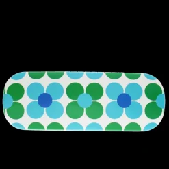 Rex London Glasses case & cleaning cloth - Blue and green Daisy Sale