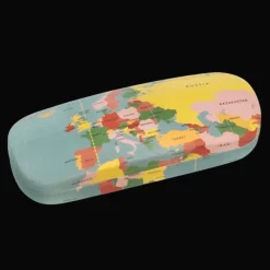 Rex London Glasses case & cleaning cloth - World Map Outlet
