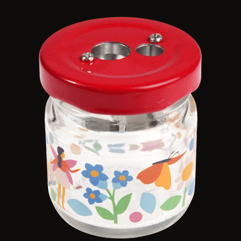 Rex London Glass jar pencil sharpener - Fairies in the Garden Fashion