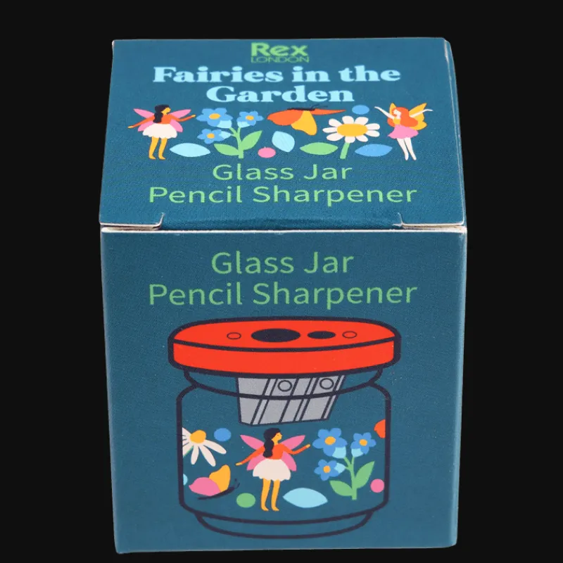 Rex London Glass jar pencil sharpener - Fairies in the Garden Fashion