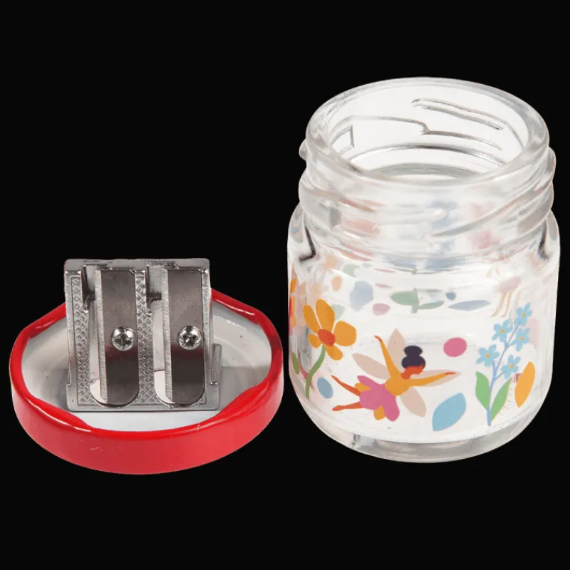 Rex London Glass jar pencil sharpener - Fairies in the Garden Fashion