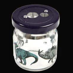 Rex London Glass jar pencil sharpener - Prehistoric Land Sale