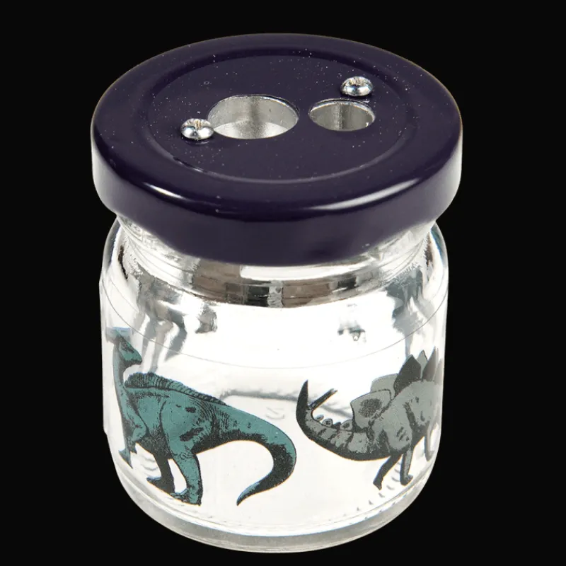 Rex London Glass jar pencil sharpener - Prehistoric Land Sale