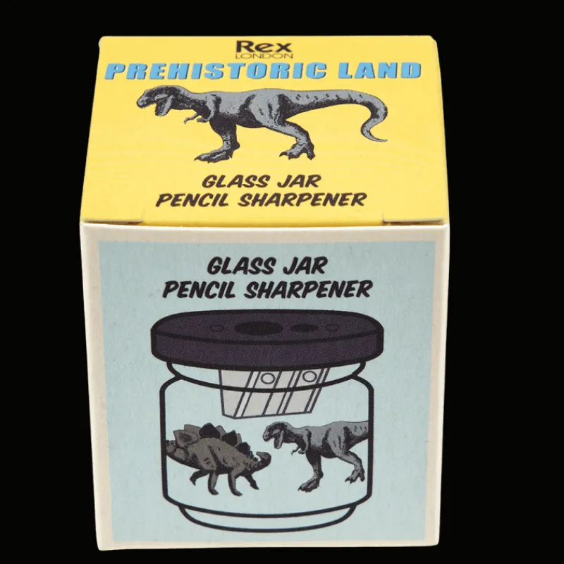 Rex London Glass jar pencil sharpener - Prehistoric Land Sale
