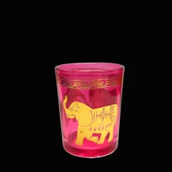 Rex London Glass tealight holders (set of 3) - Gold elephants Hot