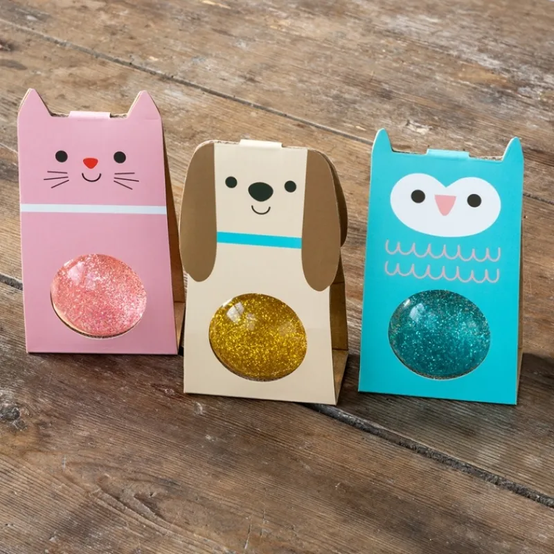 Rex London Glitter bouncy ball - Blue owl Best