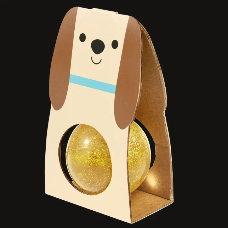 Rex London Glitter bouncy ball - Gold dog Best