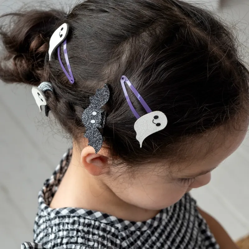 Rex London Glitter hair bands (set of 4) - Spooky New