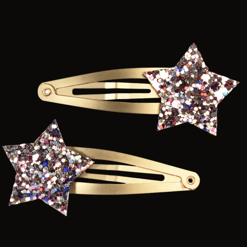 Rex London Glitter hair clips (set of 2) - Fairies in the Garden star Discount