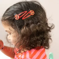 Rex London Glitter hair clips (set of 2) - Ladybird Clearance