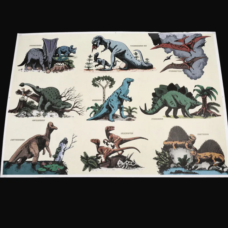 Rex London Glow in the dark poster - Prehistoric Land Discount