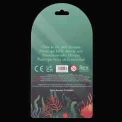 Rex London Glow in the dark squishy toy - Octopus Online