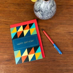 Rex London Greetings card - Geometric Sale
