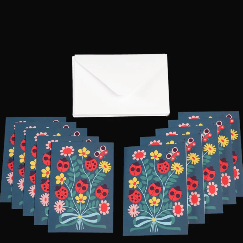 Rex London Greetings cards (pack of 10) - Ladybird Sale